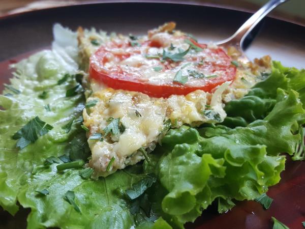 Fritata z mletim mesom